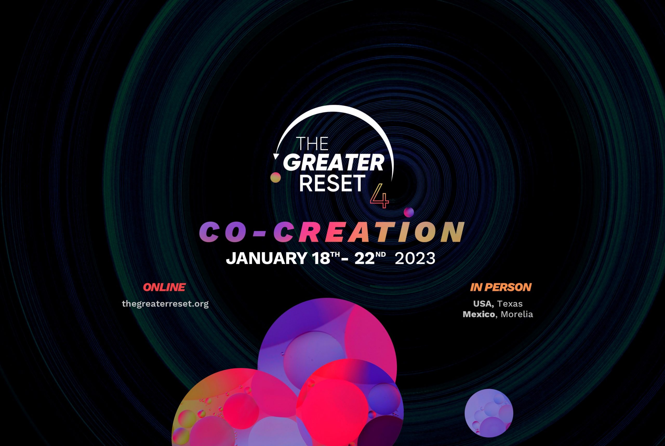 Announcing the Venues and First Round of Speakers for TGR4: Co-Creation ...